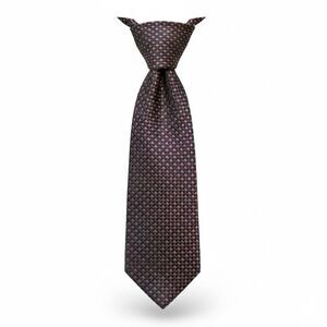 Charvet Place Vendome Men's Silk Luxury Necktie Microcheckered France 59"x3-6/8"